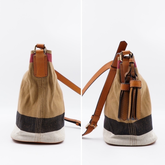 AX19❤️Burberry Ashby Tassel House Check - Picture 6 of 15